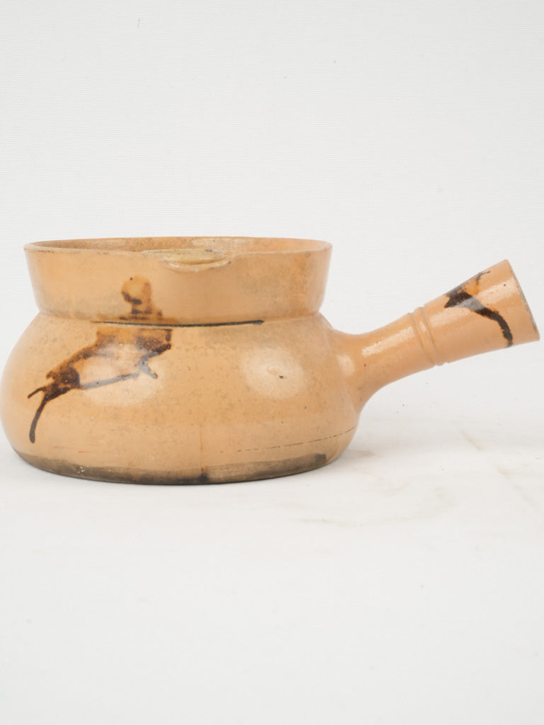 Timeless French terracotta milk guard