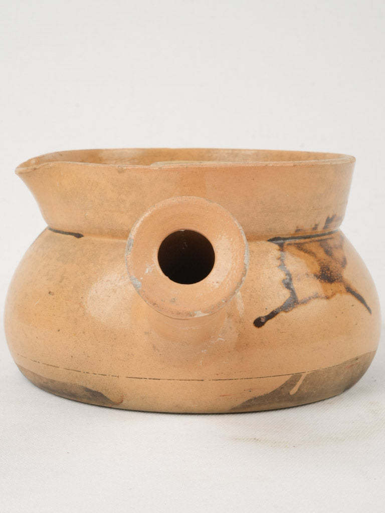 Delightful French terracotta milk guard