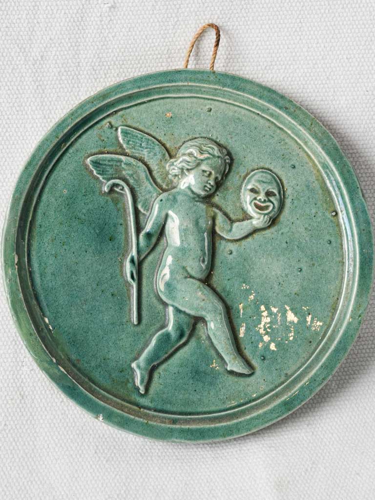 Classical style decorative ceramic plaque