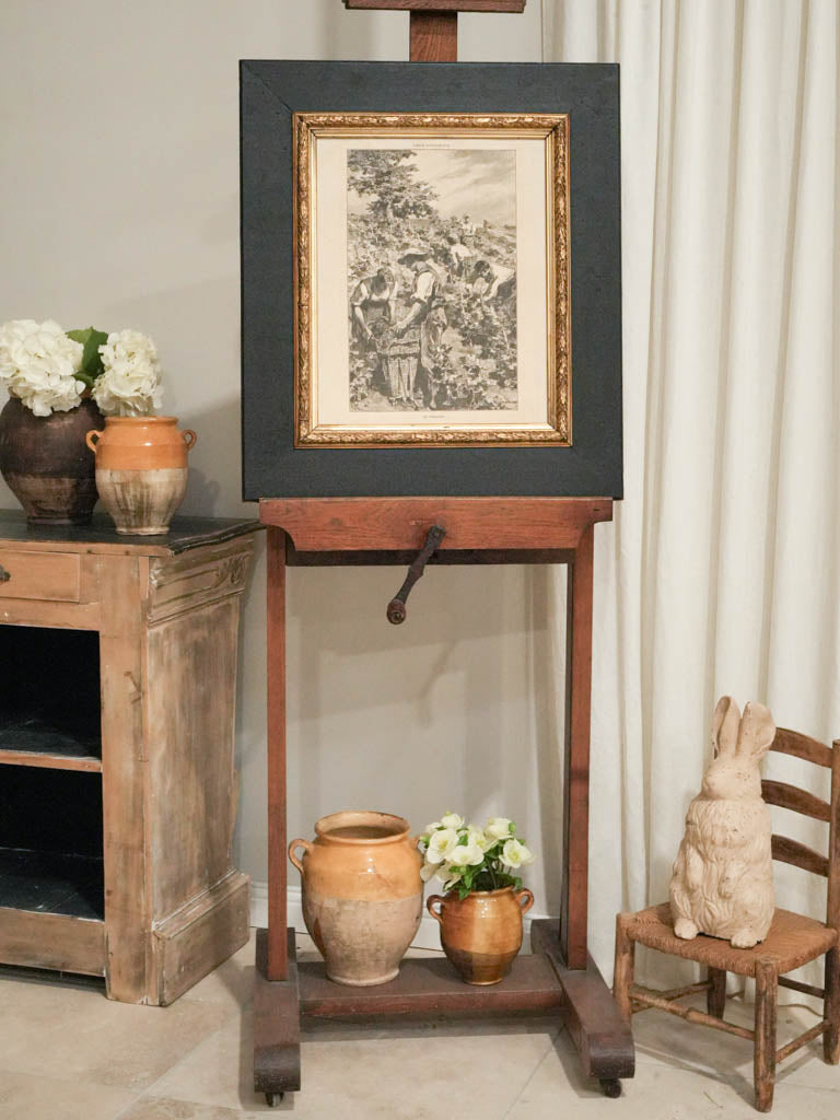 Classic rural scene painting