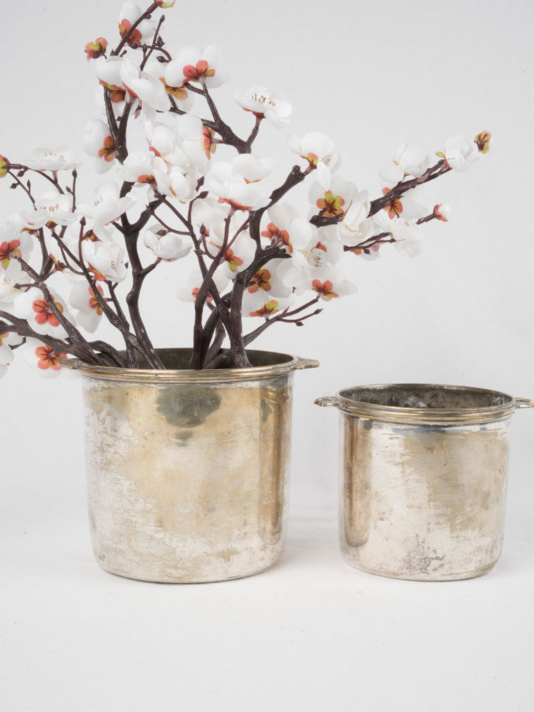 Vintage French silver ice bucket