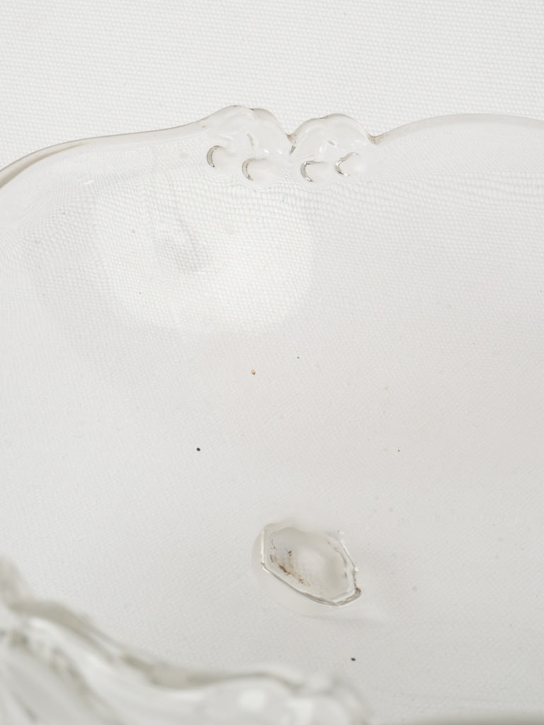 Decorative vintage fruit serving dish