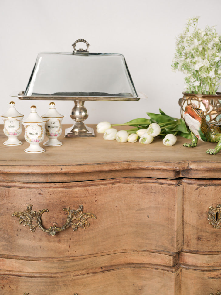 Charming vintage silver-plate cloche