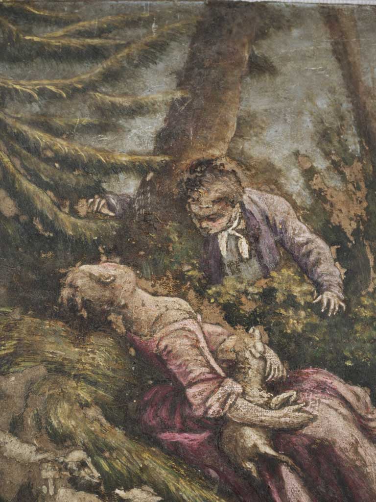 Historic charming 19th-century tableau