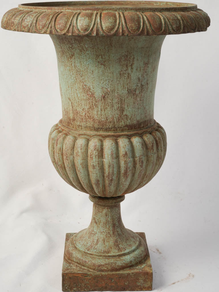 Rustic 1970s architectural urn