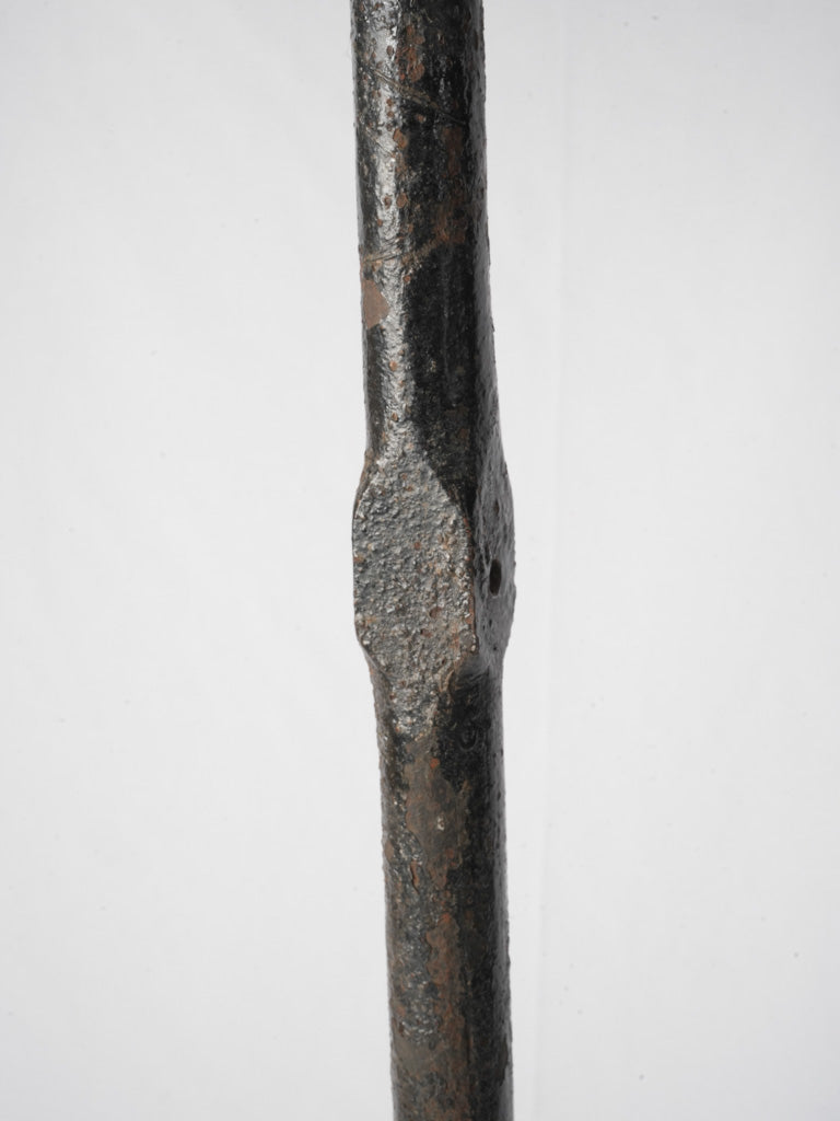 Antique Iron Floor-Standing Pricket Candlestand - 72"