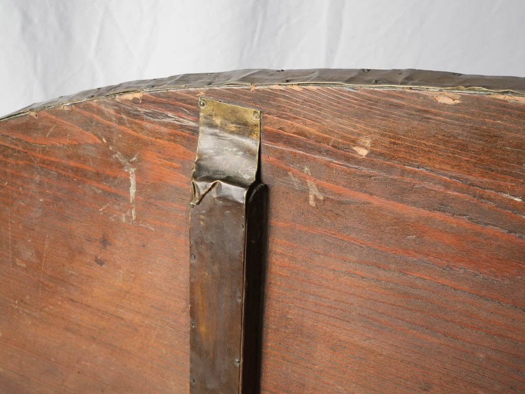 Heraldic Madonna and Child bench