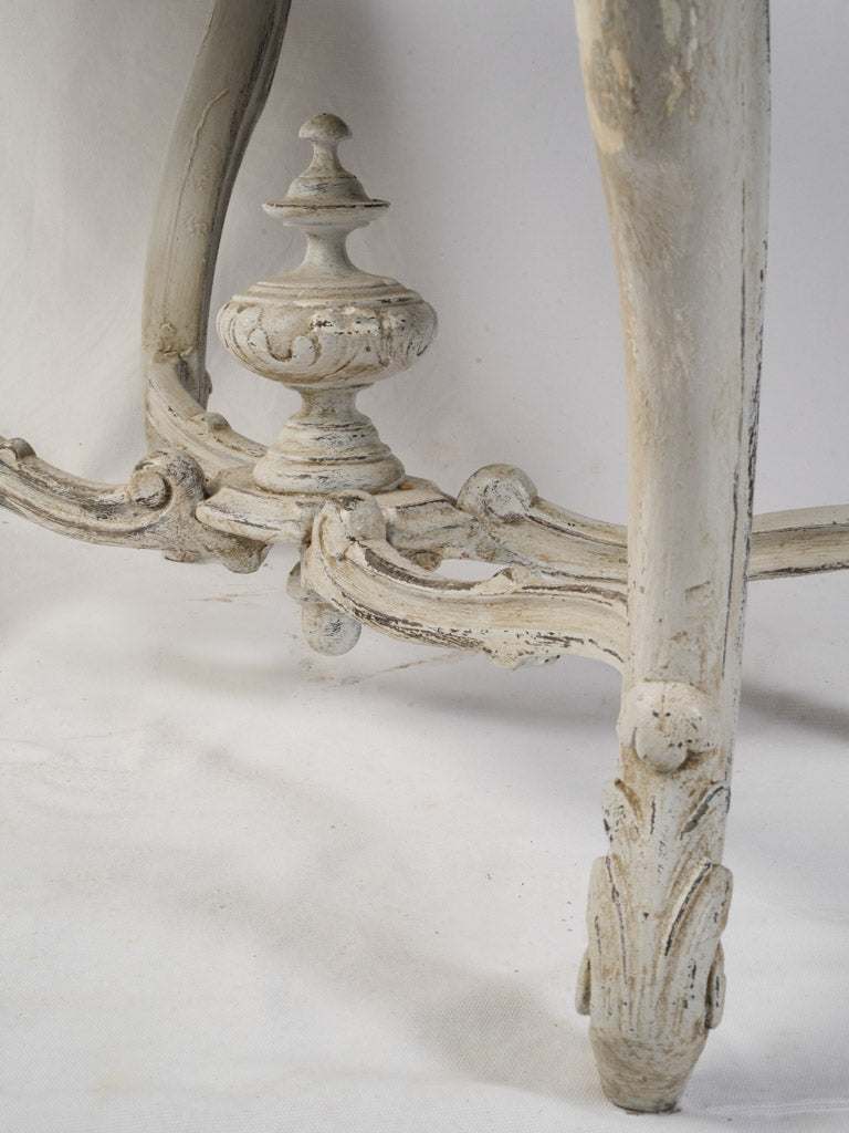 Early 20th Century French Rococo Revival Center Table w/ 2 Drawers - 51¼"