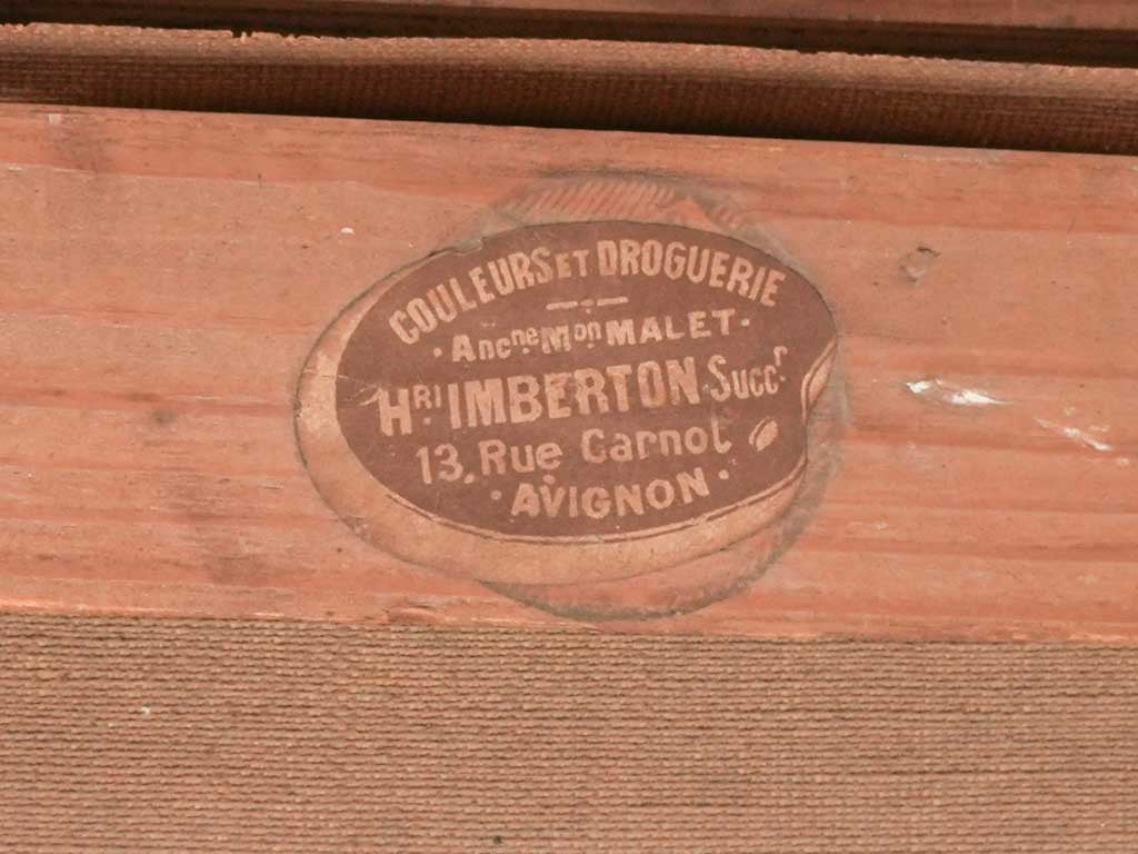 Authentic Provence farmhouse canvas image