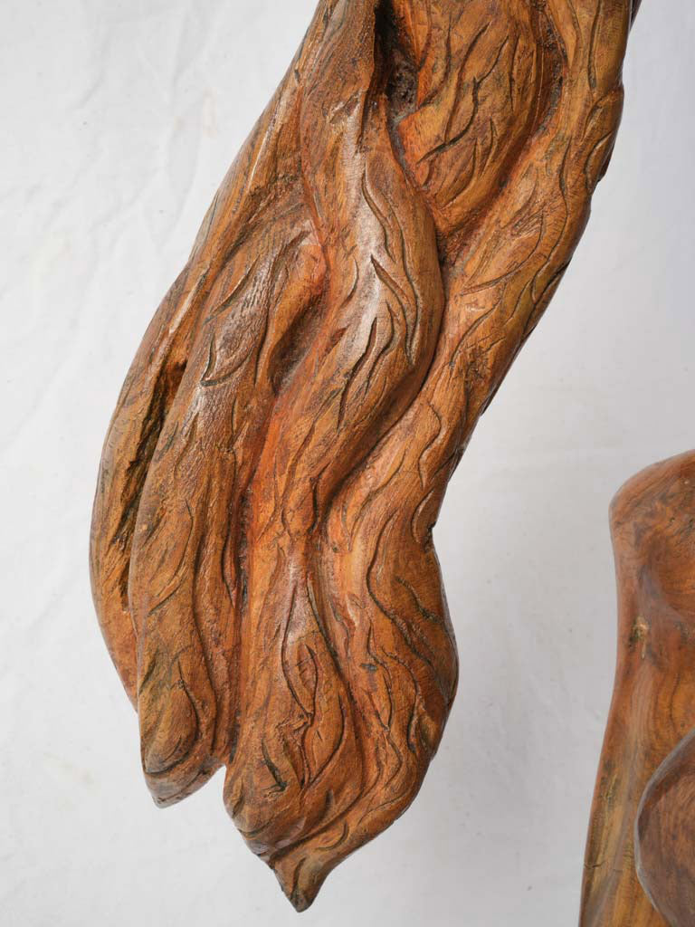 Decorative old-world carousel horse artifact