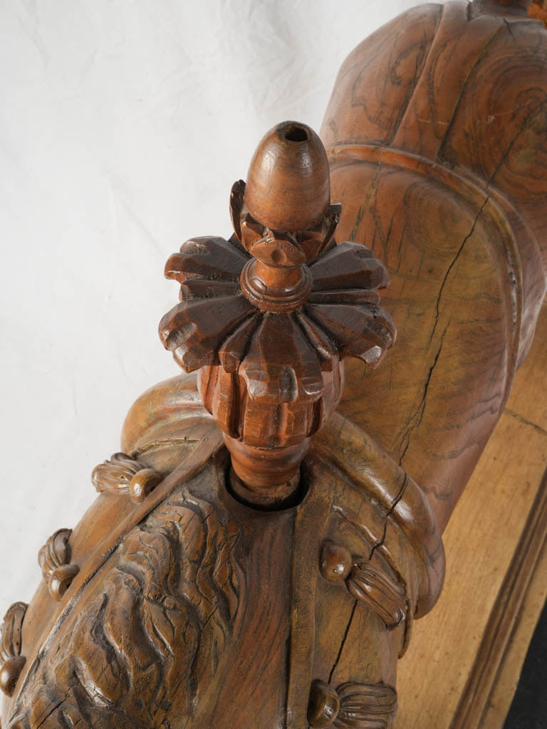 Traditional artisan-crafted carousel horse