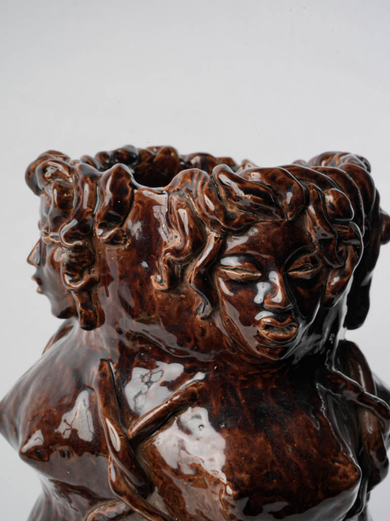 Traditional meets modernist vase