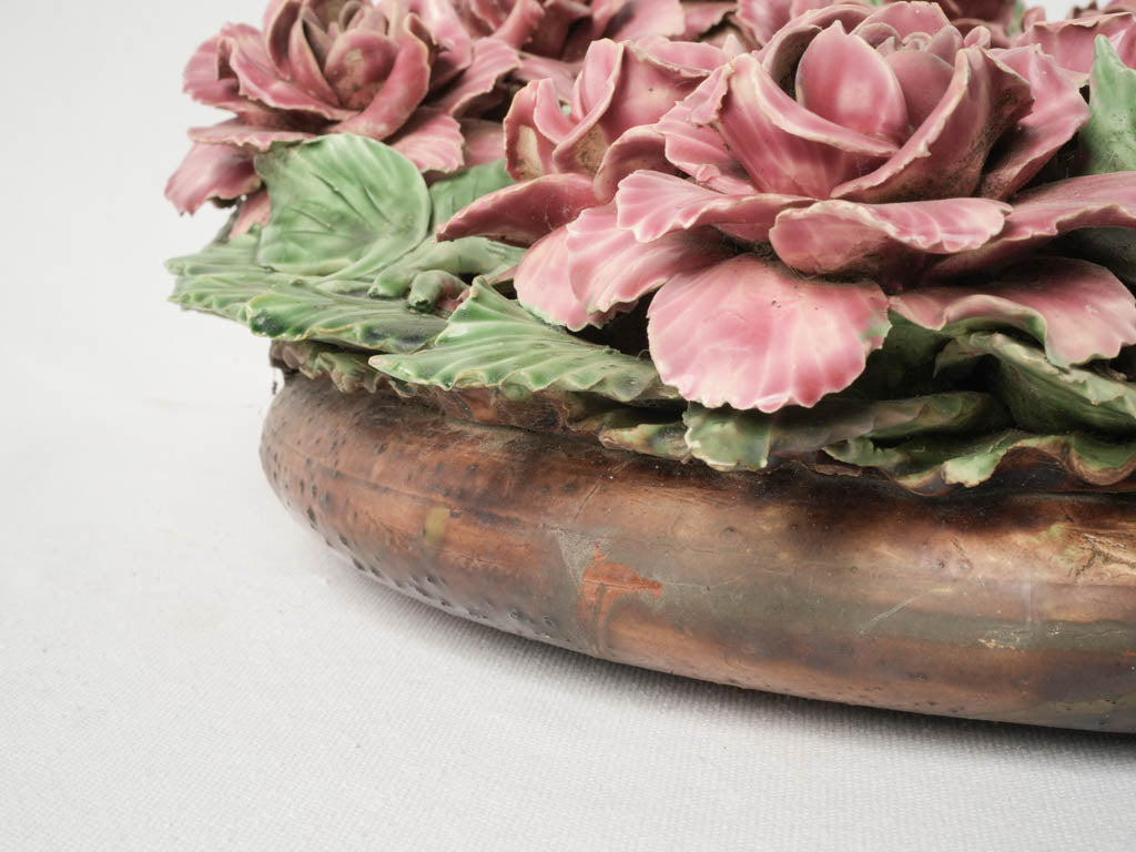 Timeless French country wreath