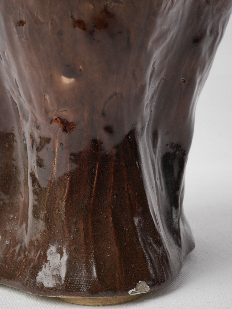 Sculptural vintage ceramic decor