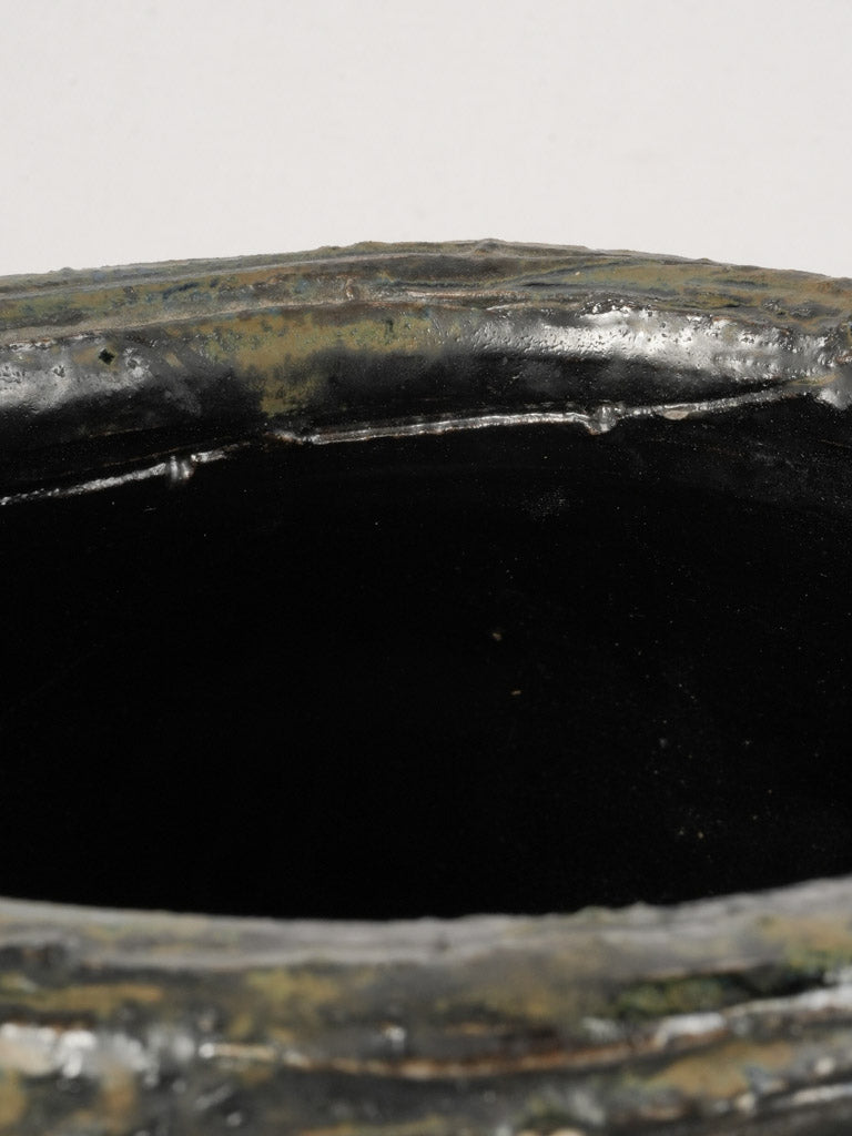 Raw beauty pottery vase