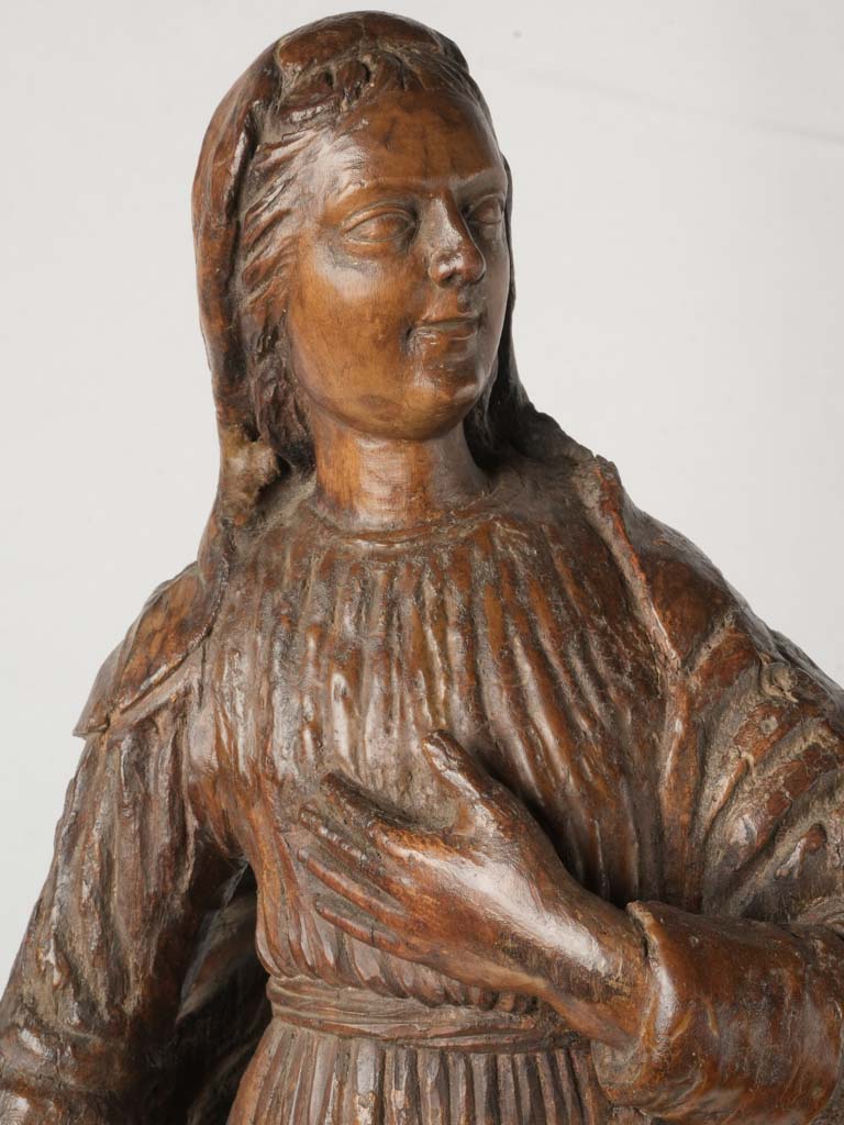 German Baroque devotional sculpture piece