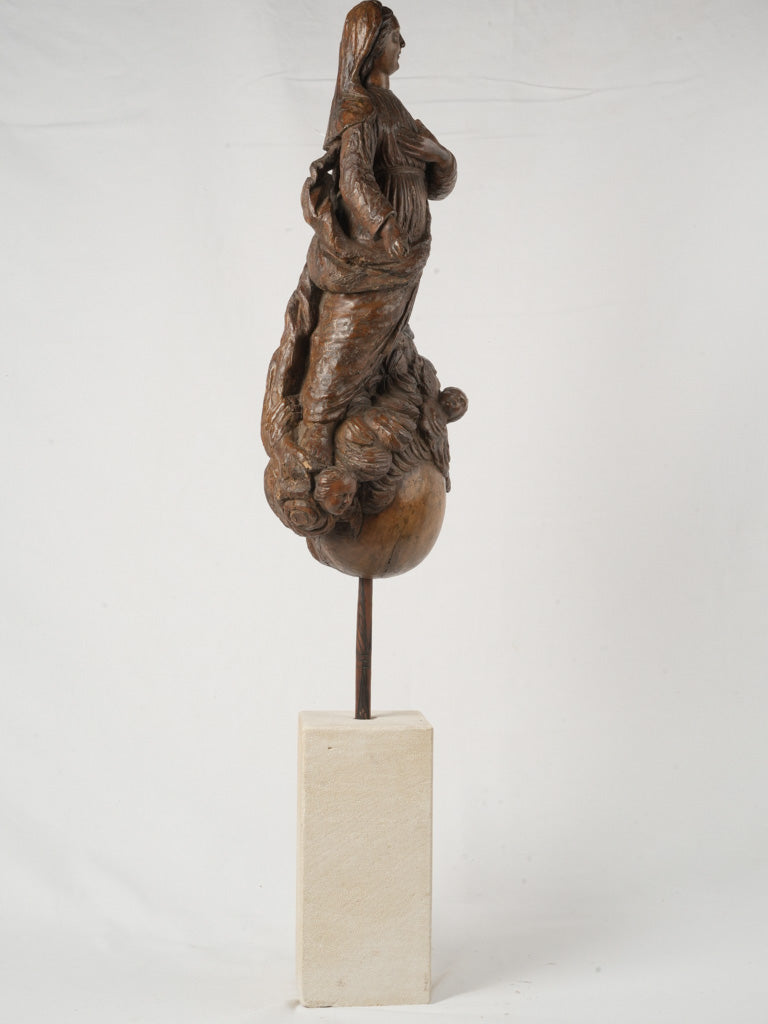Historical German-crafted spiritual figure