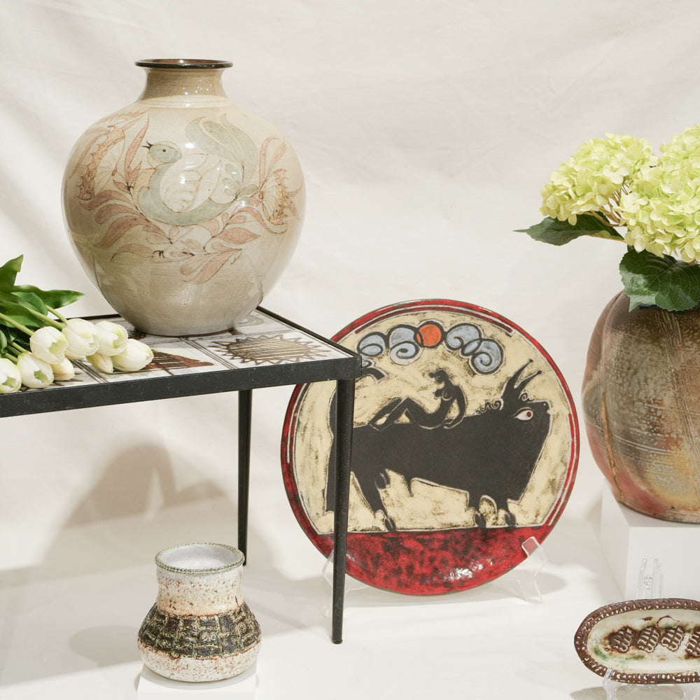 Iconic decorative Hungarian ceramic platter