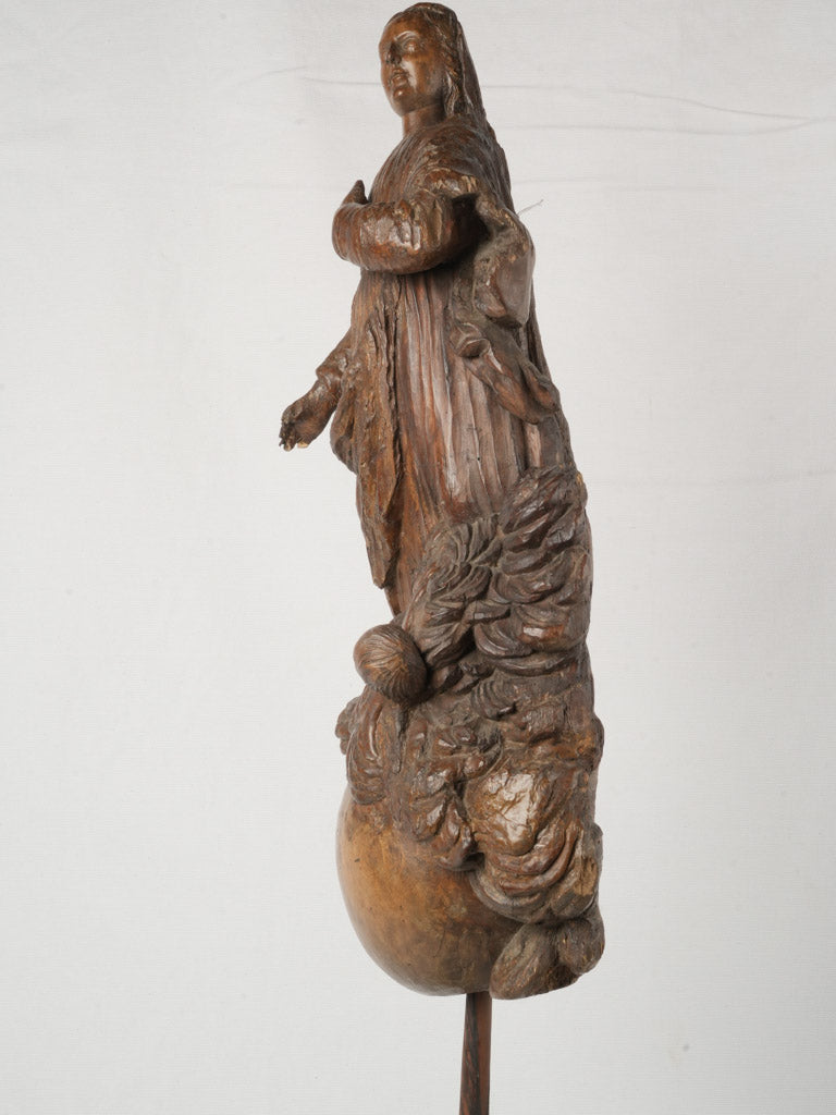 Delicate expression devotional art piece