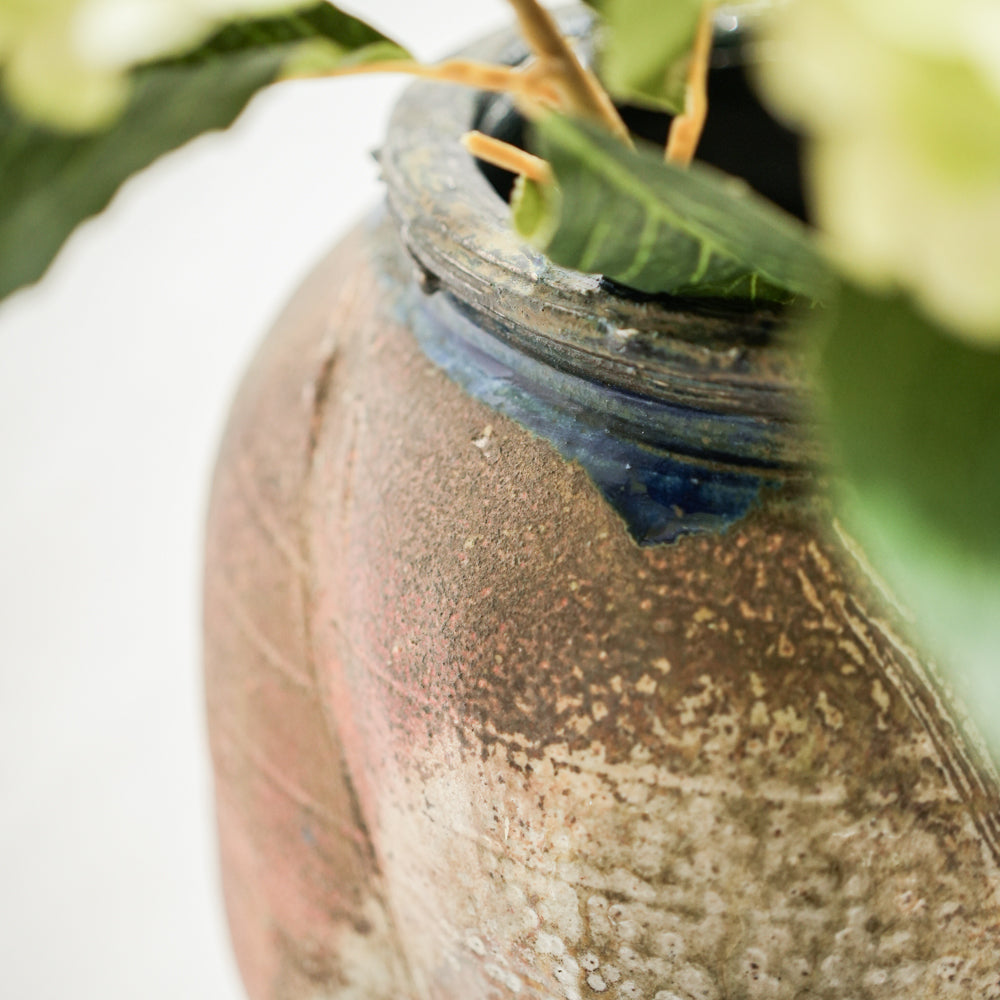 Minimalist natural clay piece