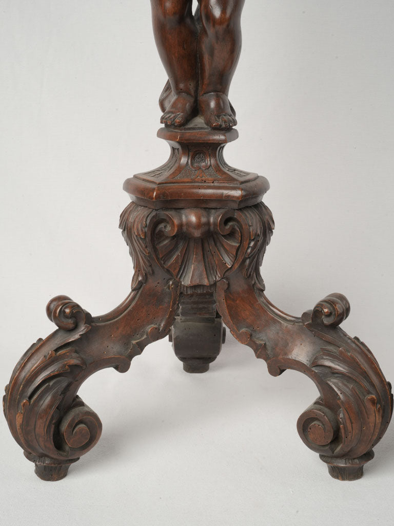Noble aristocratic Venetian art pedestals