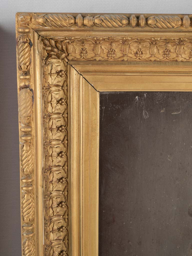 Time-worn siblings oil artwork