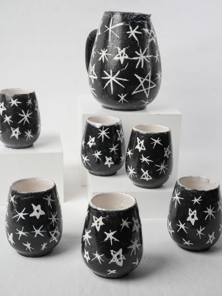 Vintage ceramic juice set