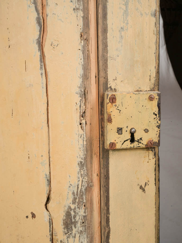 Shabby chic Dolomites wooden cabinet