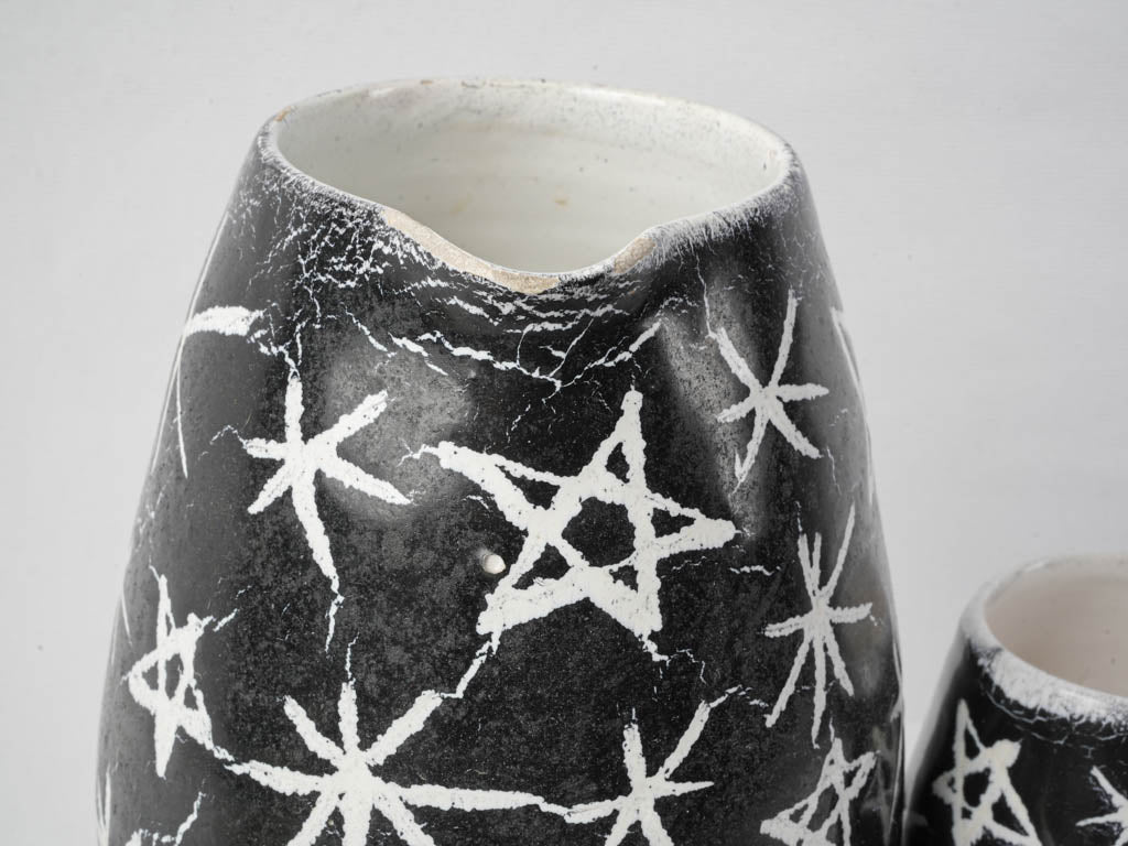 Handcrafted French pottery collection
