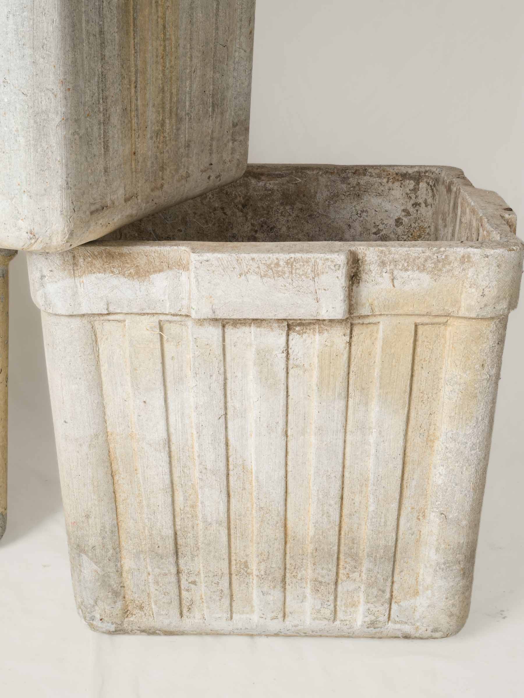 Set of Three Large Mid 20th-Century Willy Guhl Garden Planters