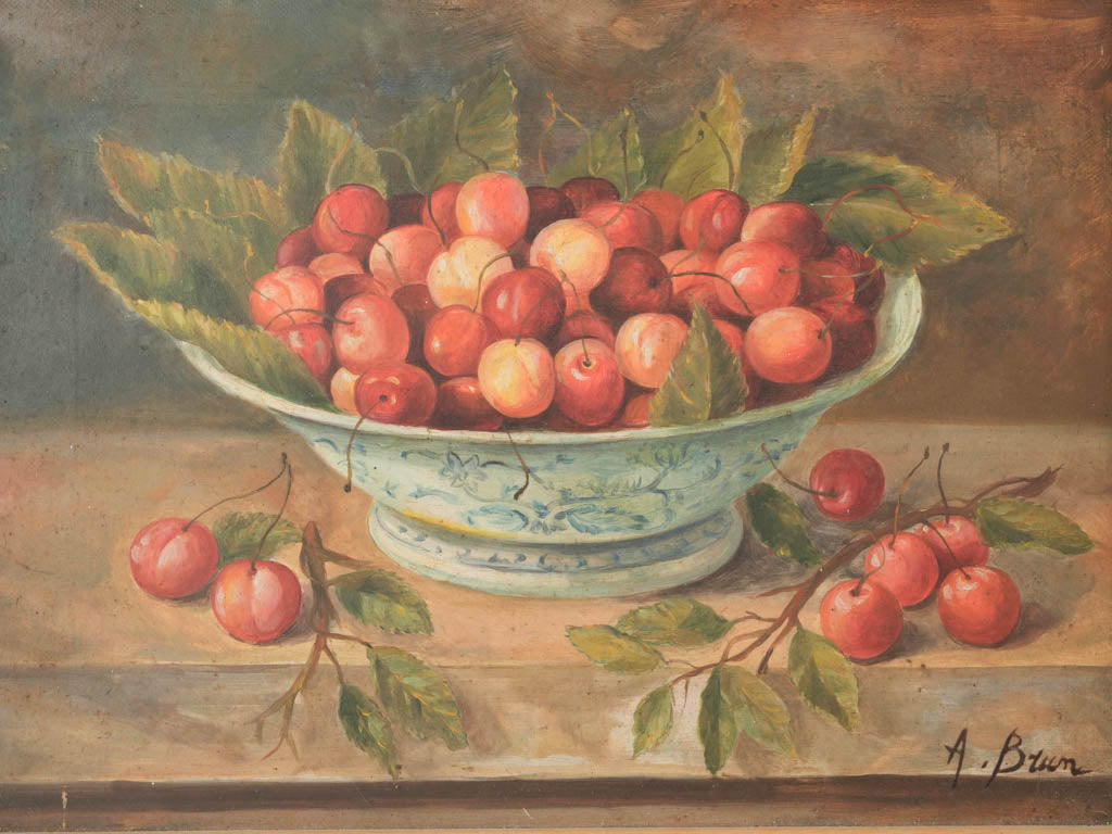 Delightful antique French kitchen still life