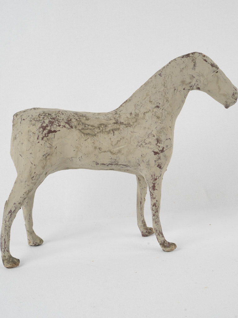Petite French Papier Mâché Figurine