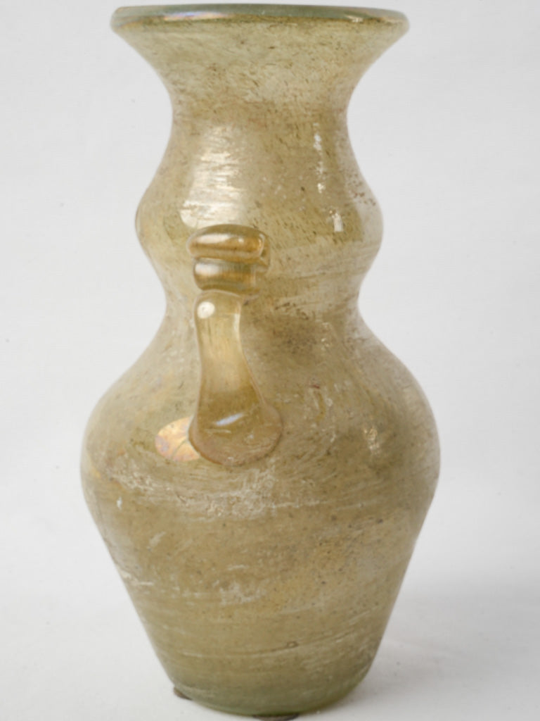 Sophisticated scavo finish art vase