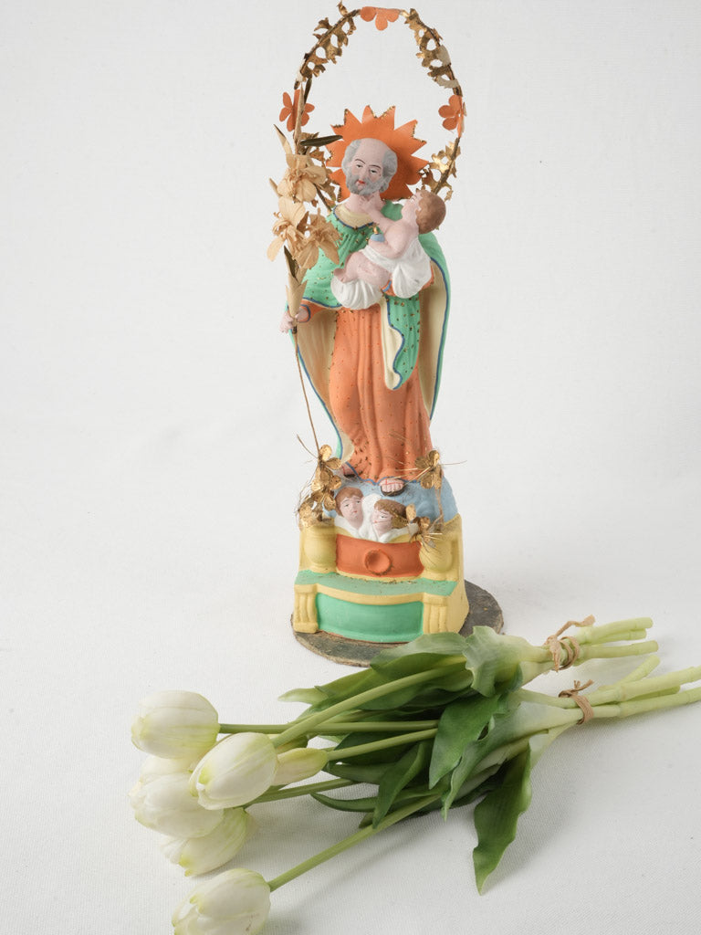 Eye-catching Provençal Santibelli figure