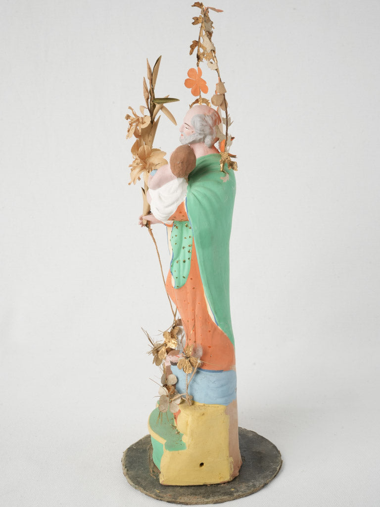 Decorative halo vintage figurine