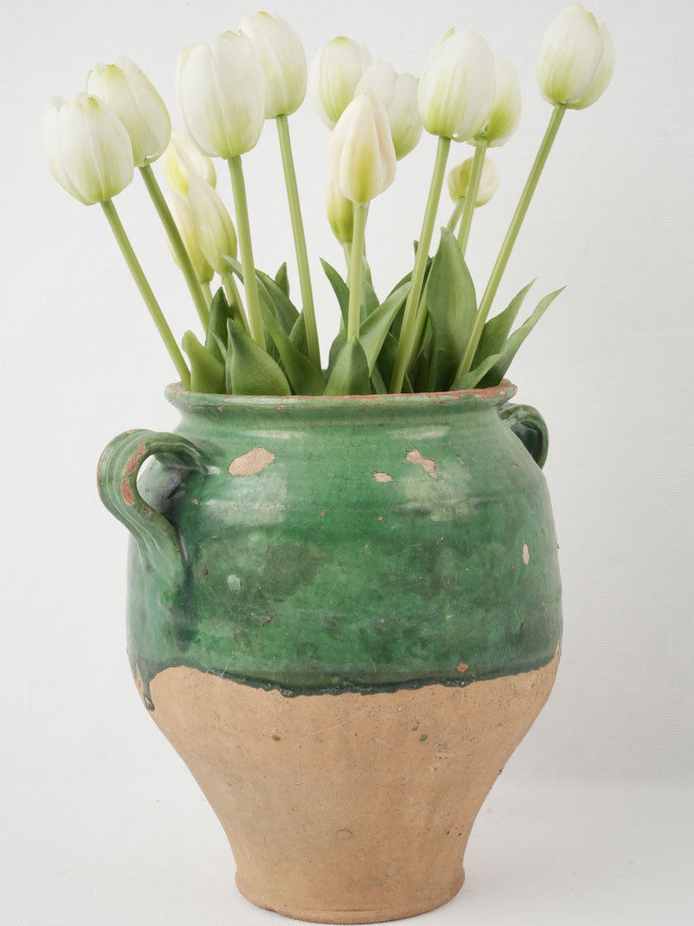 Vintage Provencal confit container