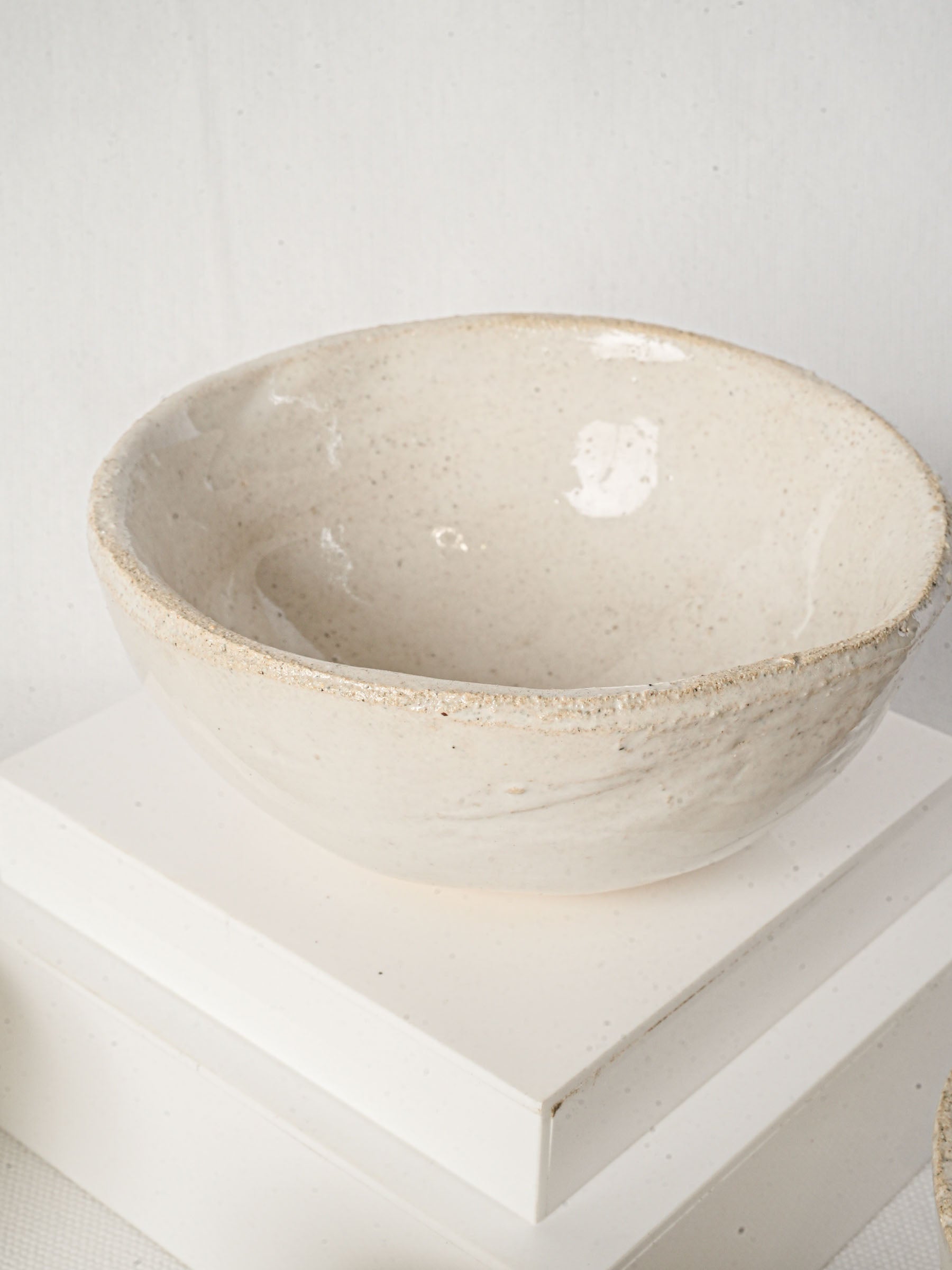 Set of Four Small Artisan Ceramic Bowls - 5½"
