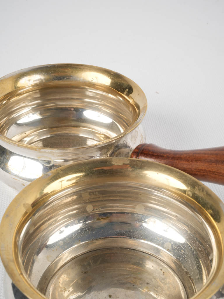 Charming antique silver kitchenware pieces