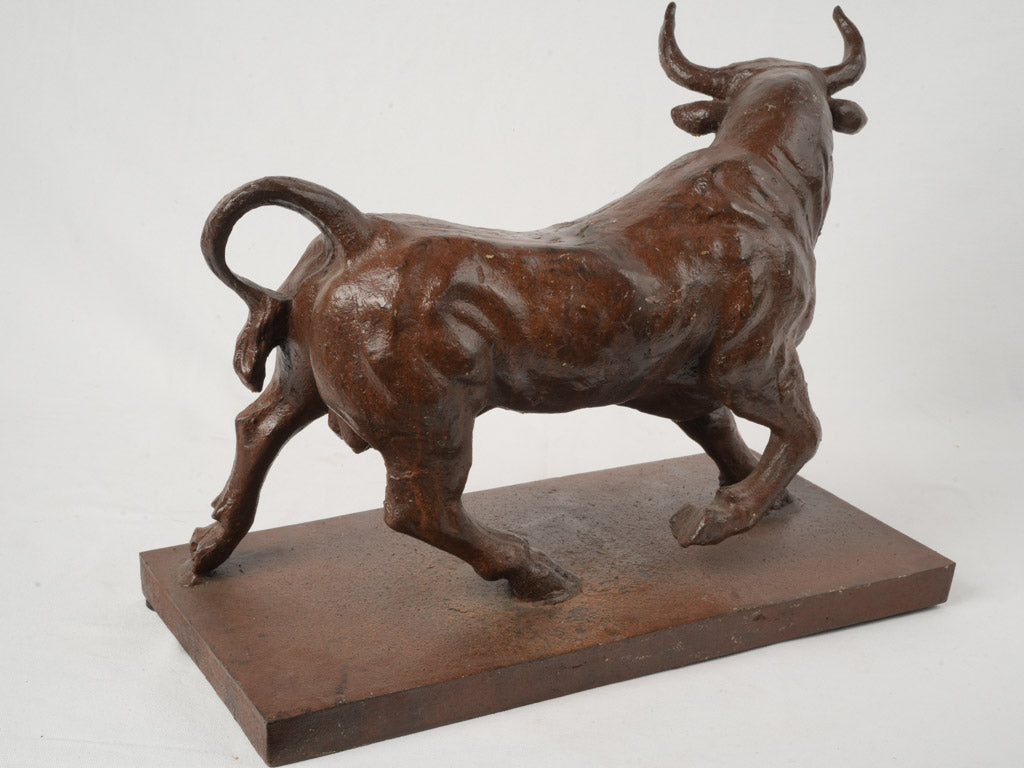 Warm patina Art Deco sculpture