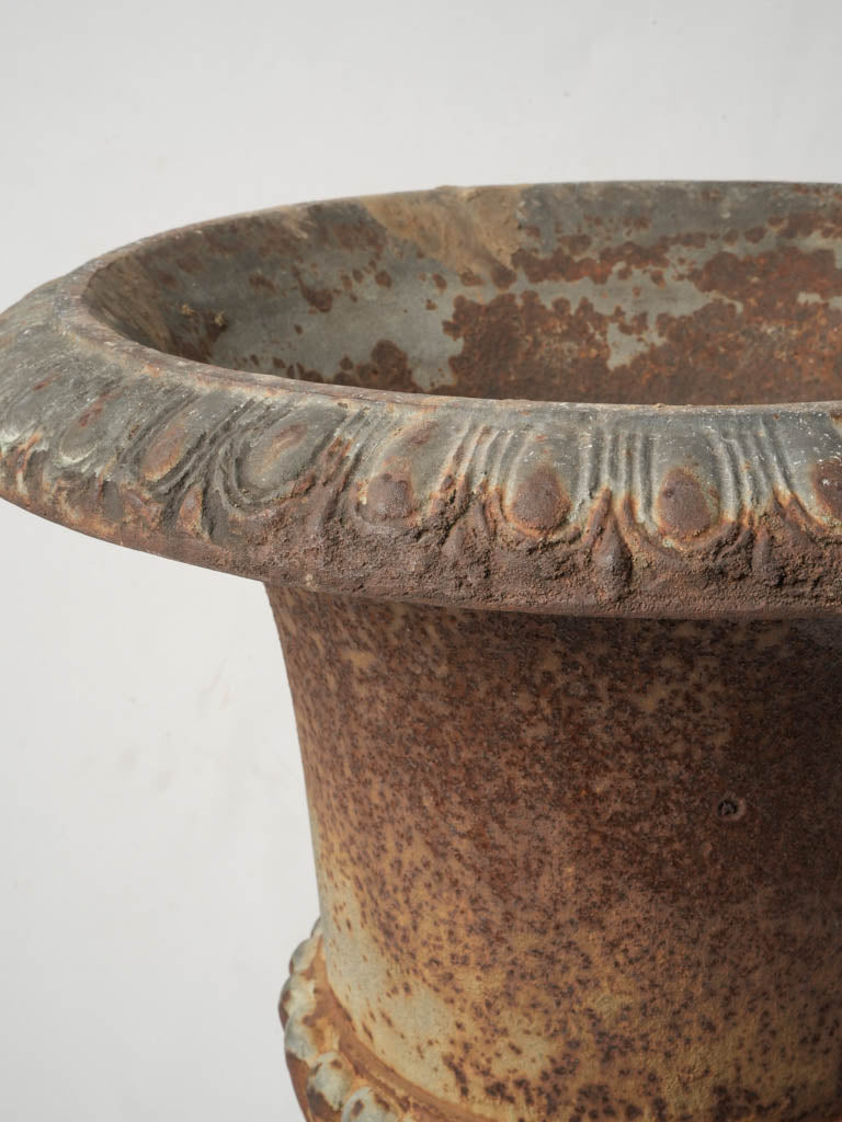 19th-century garden decor urns