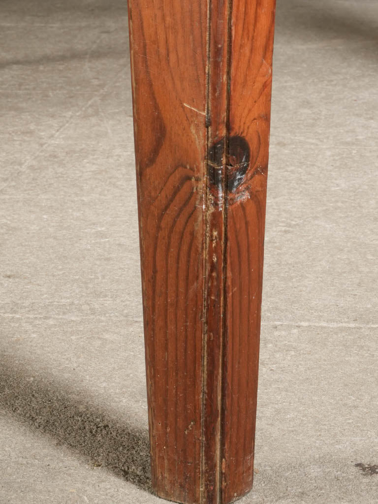 Large French Pitch Pine Shop Table c. 1900 - 95"