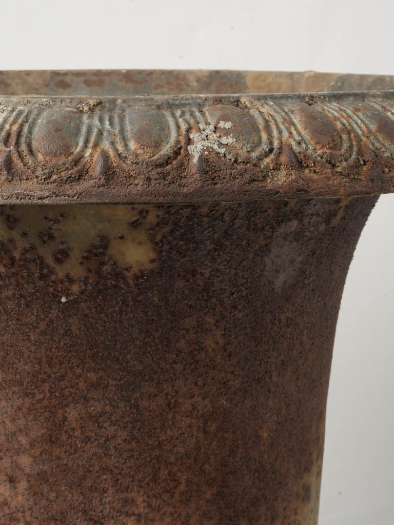 Rustic timeworn character urns