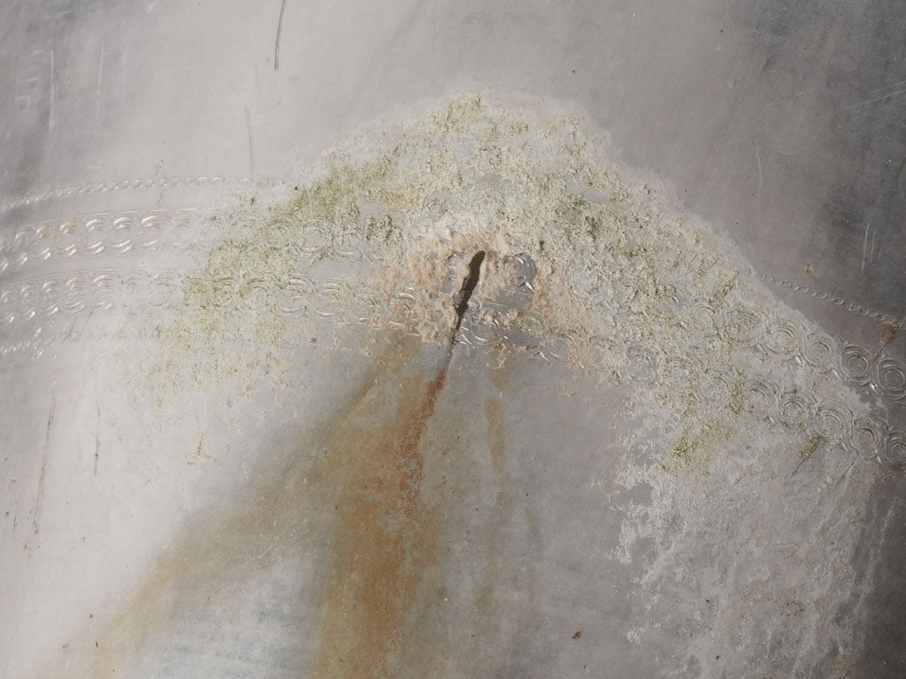 Refinement aged trio floral vessels