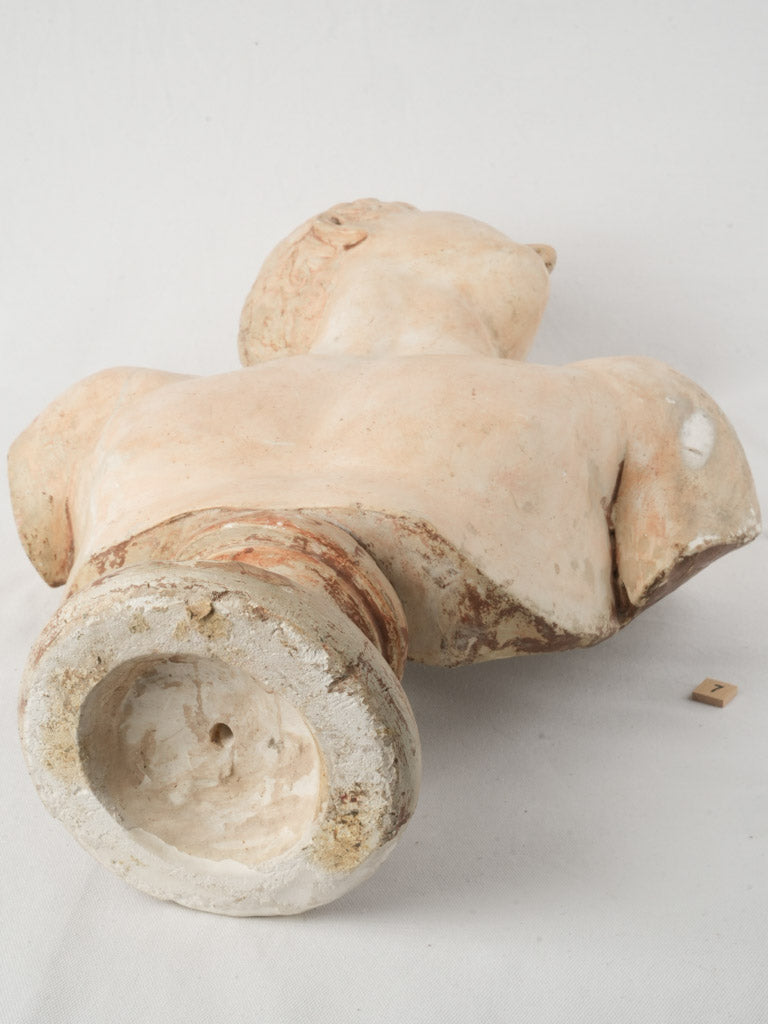 Artful dramatic vintage bust