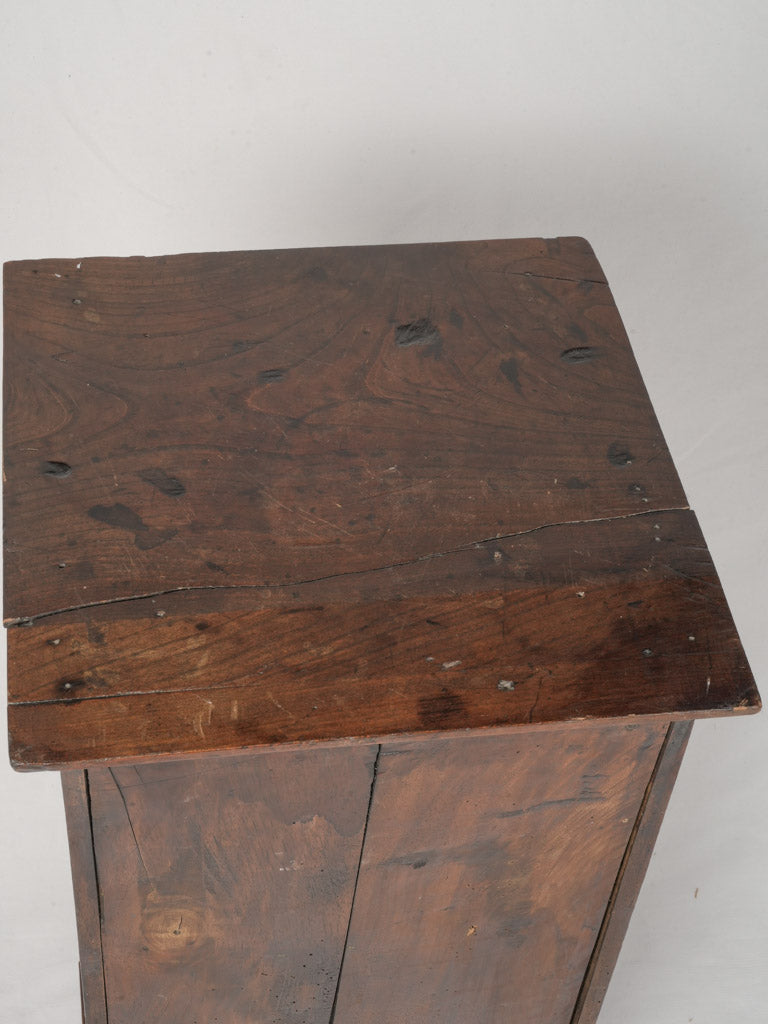 Rich grain walnut cabinet