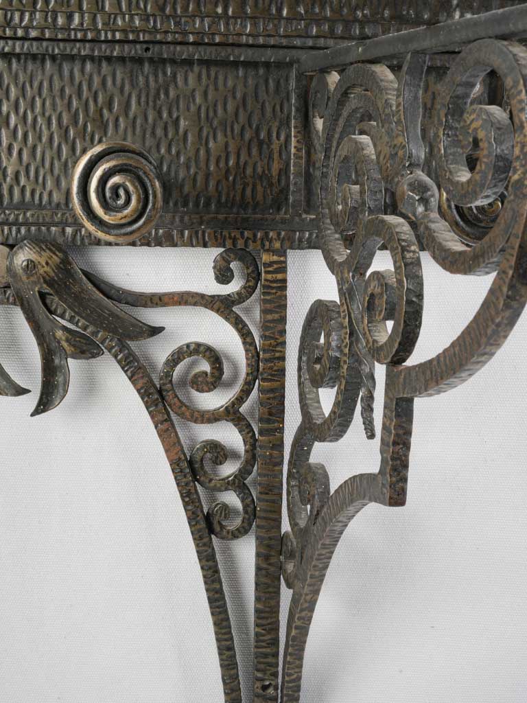 Intricate Gilbert Poillerat style rack