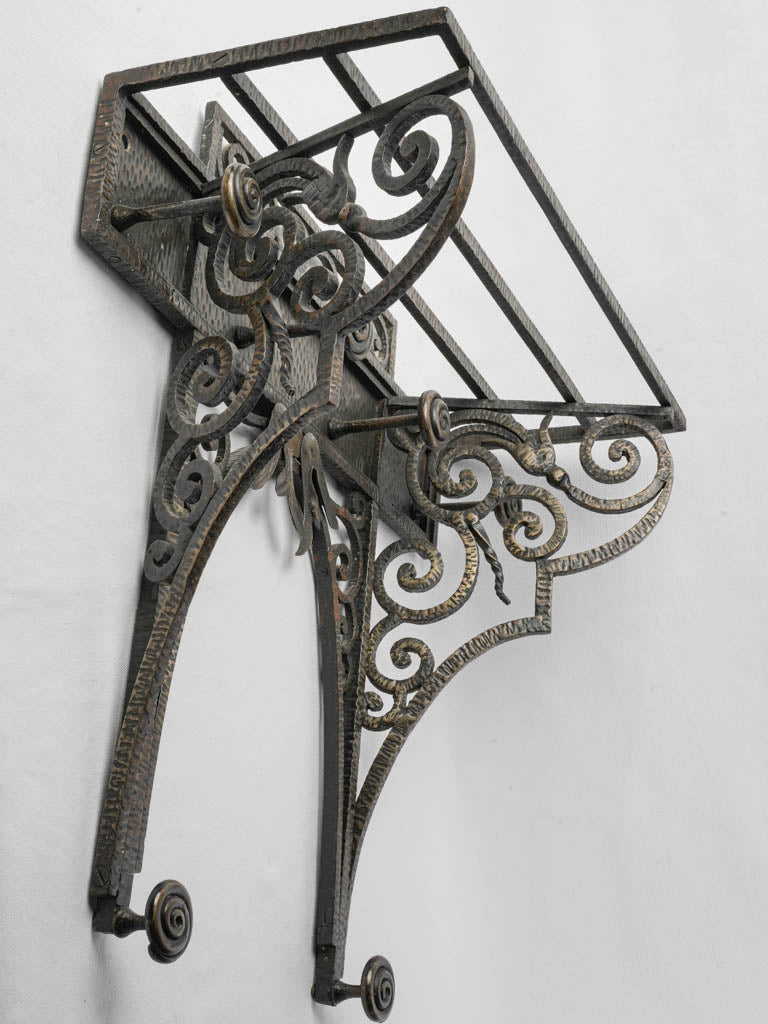 Richly detailed 1930s coat hanger