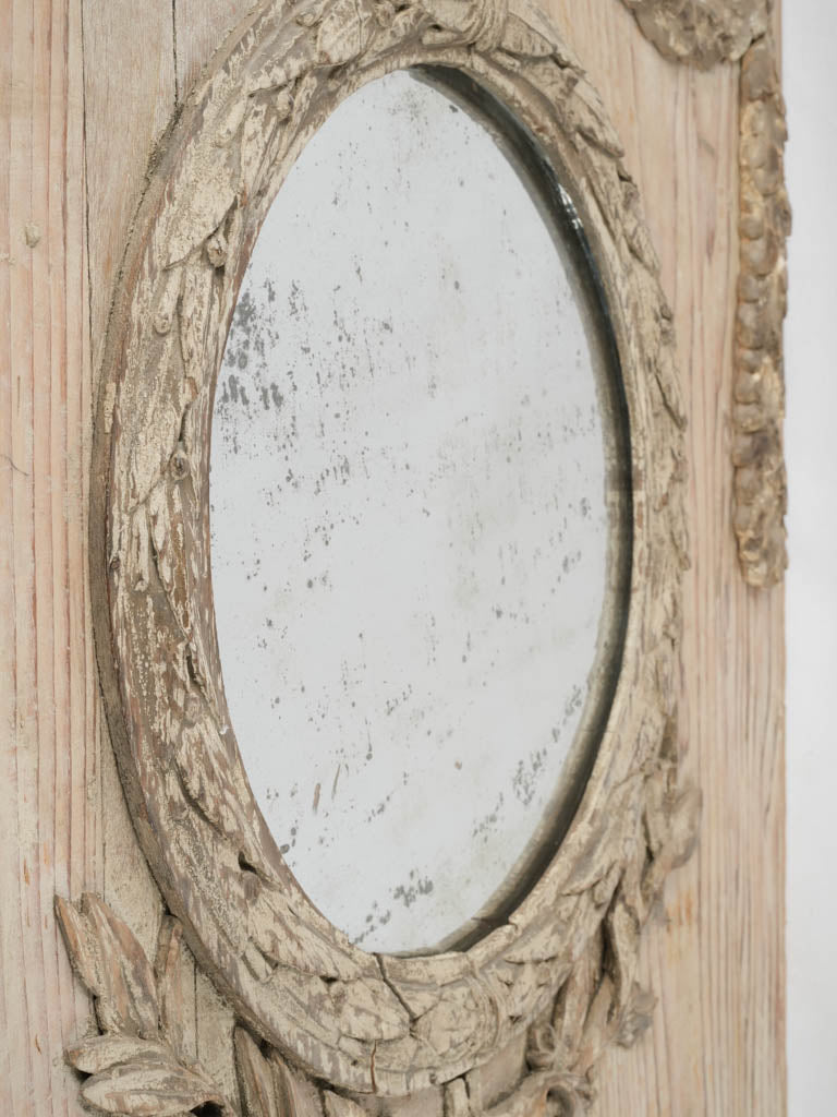 Rare Louis XVI Olive Branch Mirror
