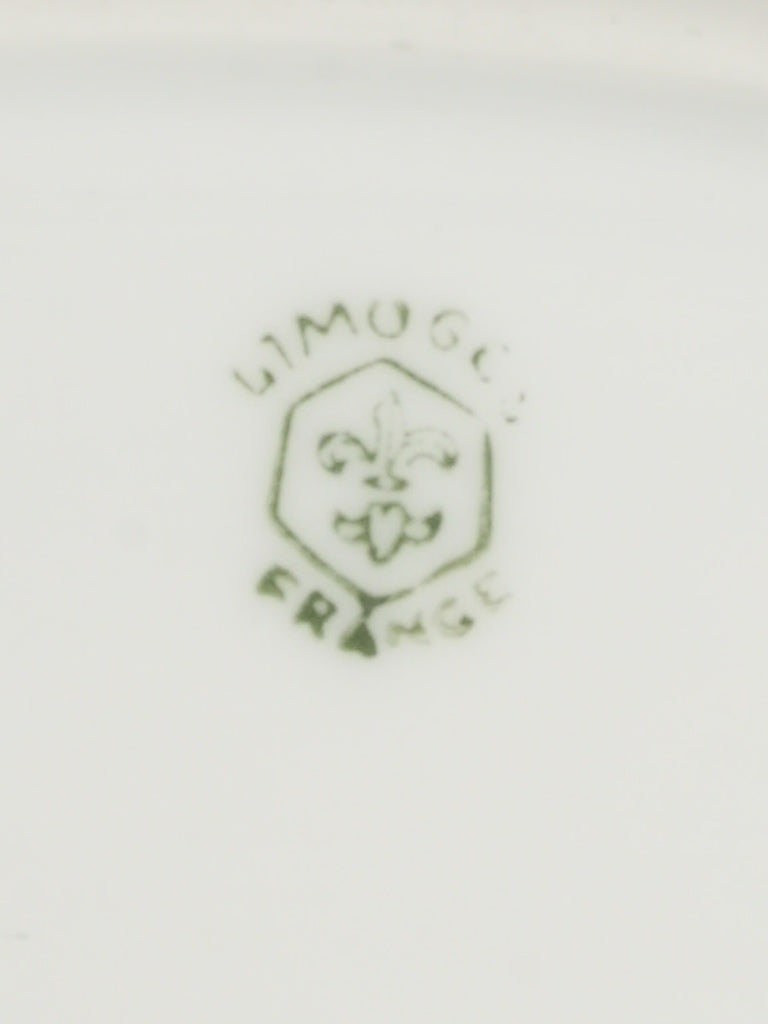 Traditional, decorative, Limoges small serving plates