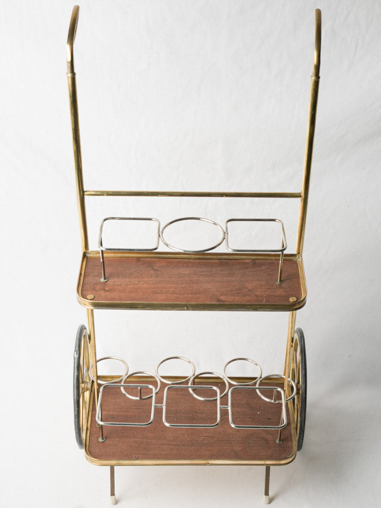 Distinctive golf-themed Italian cart